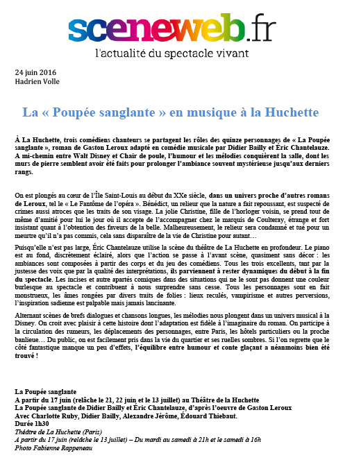La Poupée Sanglante