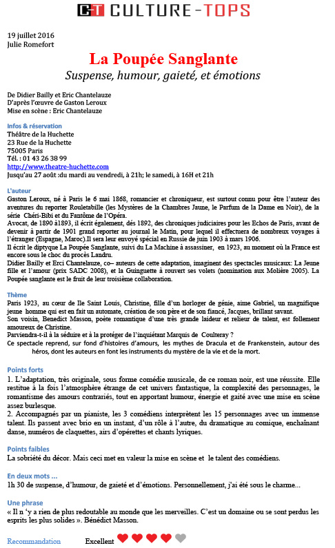 La Poupée Sanglante